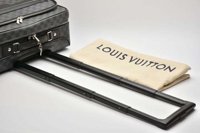 縦約36cmLOUIS VUITTON  ダミエ　 パイロットケース キャリーバッグ