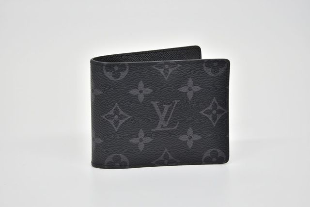 LOUIS VUITTON 財布　マネークリップ　モノグラム　黒メンズ