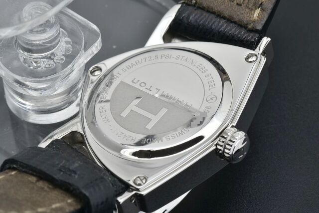 ハミルトン H242111 ベンチュラ SS レザー クォーツ 腕時計