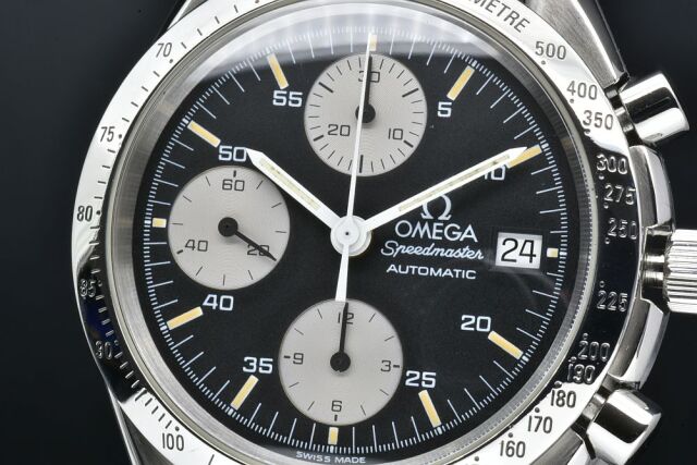 OMEGA オメガ スピードマスター デイト 3511.50クロノグラフ黒文字盤 