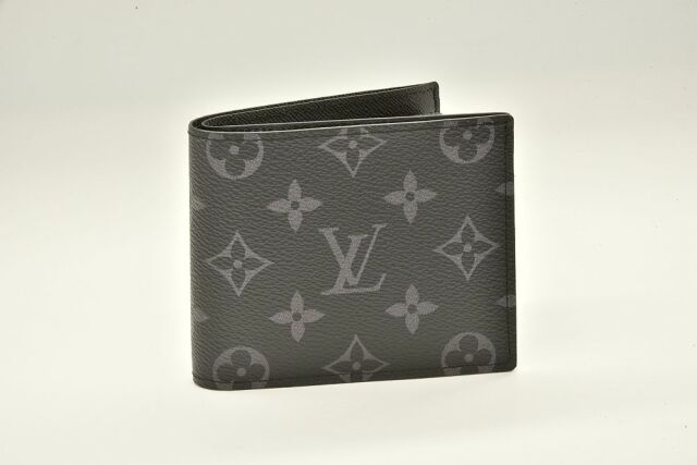 財布が梱包されていた布の袋LOUIS VUITTON ポルトフォイユ・マルコ モノグラム・エクリプス