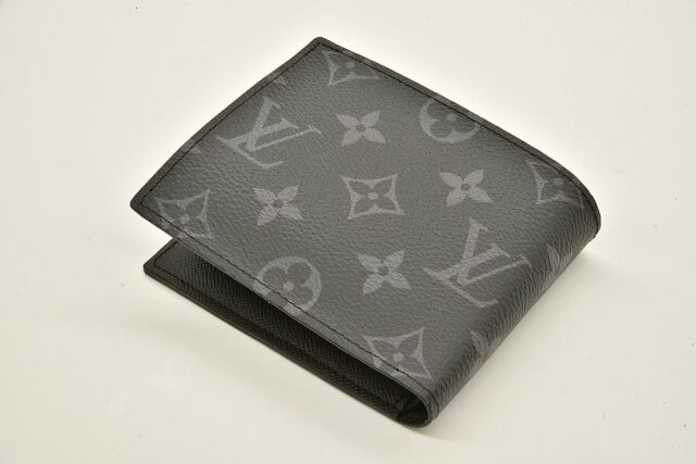 財布が梱包されていた布の袋LOUIS VUITTON ポルトフォイユ・マルコ モノグラム・エクリプス