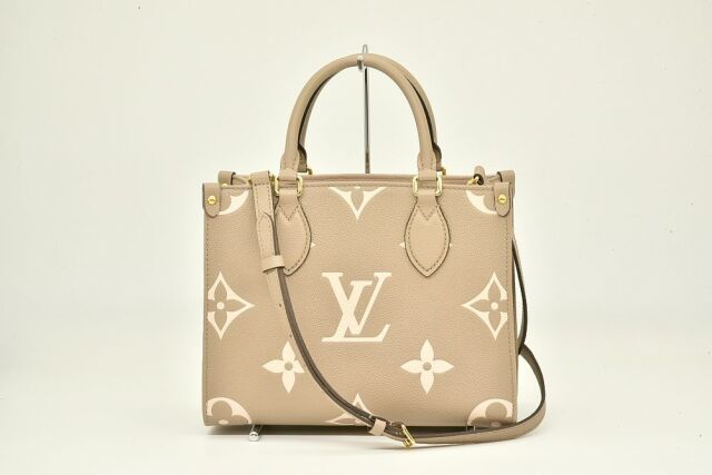 LOUIS VUITTON ルイヴィトン アンプラント バイカラー オンザゴーPM 2WAY ハンドバッグ M45779 ベージュ by