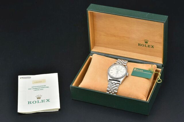 ロレックス ROLEX デイトジャスト オイスターパーペチュアル 腕時計 時計 SS 16220 メンズ