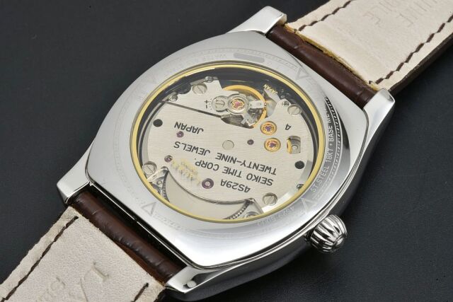 ローレル対象セイコー SEIKO 4S29-5000 ローレル パワーリザーブ 手巻き メンズ _777268 - 腕時計(アナログ)
