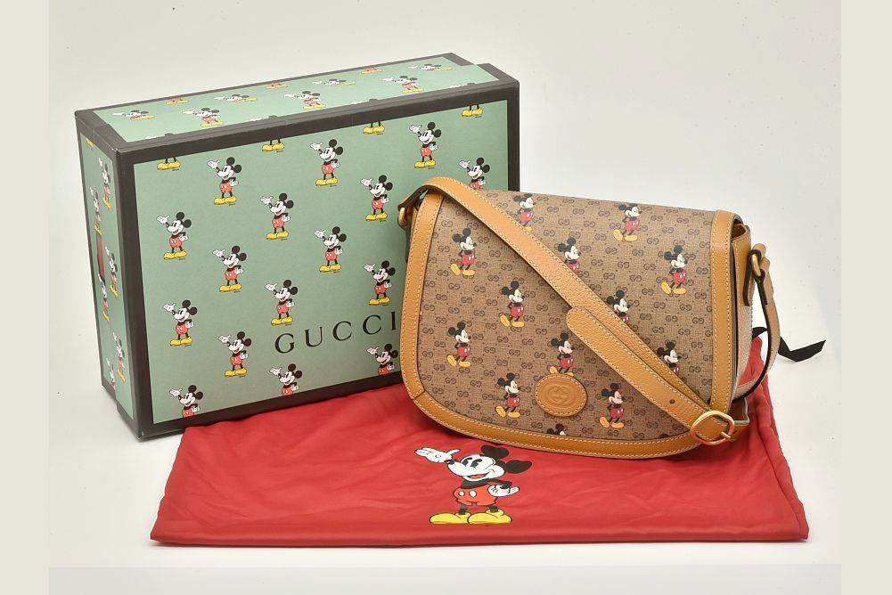 買い取りDISNEY×GUCCI ミッキーマウス ショルダーバッグ バッグ