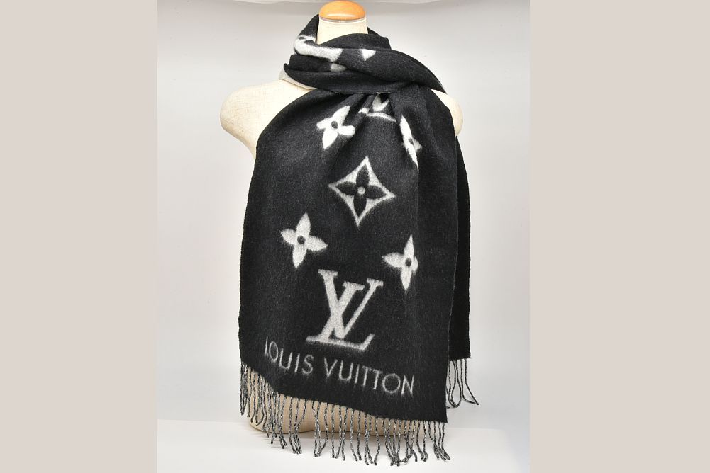 【Louis Vuitton】エシャルプ・レイキャビック カシミアストールvêtementsレディース