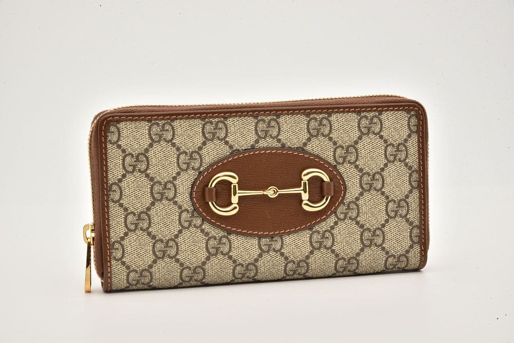 GUCCI GGスプリーム二つ折り財布 ホースビット1955 ウォレット GUCCI グッチ 二つ折り財布 レディース ホースビット 1955