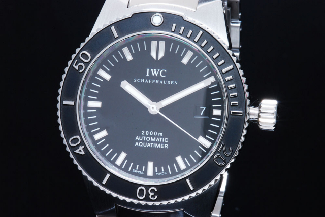 駅南やまご質店オンラインショップ / IWC GSTアクアタイマー IW353602 SS/SS 黒 【正規品】