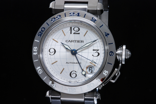 Cartier カルティエ パシャ メリディアン パシャC W31029M7